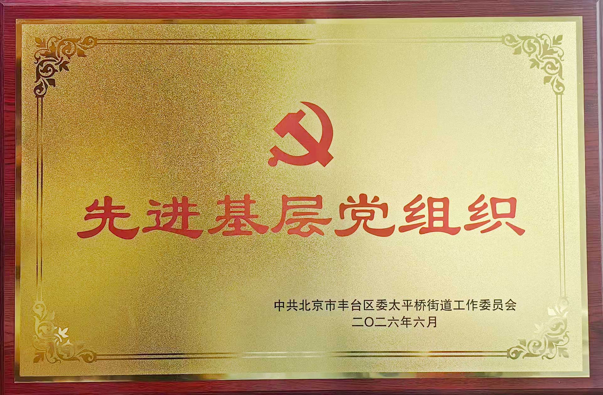 喜报｜党建引领践初心 载誉前行庆华诞——乐动网页版登录入口-乐动（中国）招标集团党支部获评辖区“优秀基层党组织”